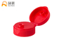 Bomba redonda del casquillo plástico rojo para tamaños SR204A de las cápsulas del champú los diversos