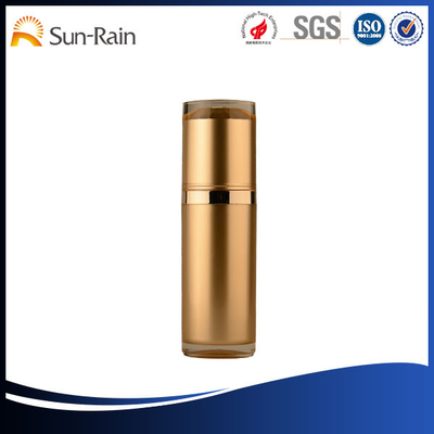 Botella privada de aire de acrílico de lujo de la bomba para los cosméticos CON forma modificada para requisitos particulares del tamaño