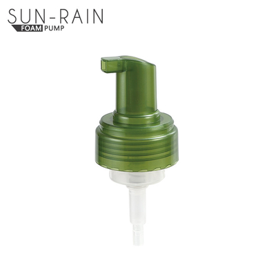 Bomba plástica SR502A de la espuma de la limpieza del cuidado de piel de la bomba del dispensador del jabón de la mano