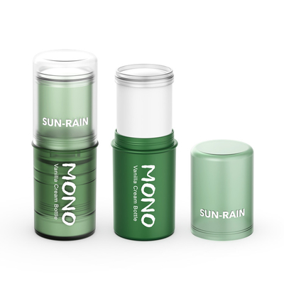 8g 15g Eco Friendly Vacío de PP Mono Todo de plástico de desodorante botella de palo para crema sólida