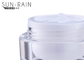 El cosmético vacío redondo de acrílico de PMMA sacude el envase plástico 15ml 30ml SR-2302A del maquillaje