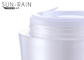 Tarros cosméticos plásticos redondos de plata/material poner crema vacío SR-2303A del envase PMMA
