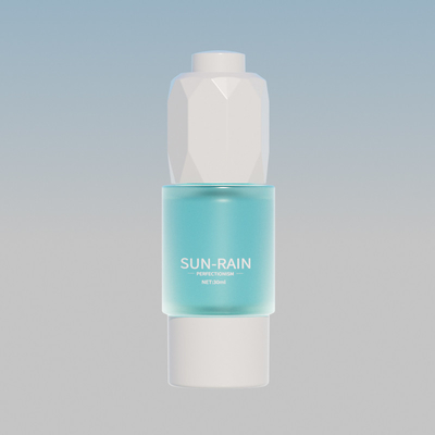 Impresión de logotipo Disponible Botella de vidrio para cosméticos Set de cuidado personal de la piel Crema para el cuidado de la piel Jar Botella de 30 ml Botella de goteo