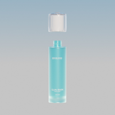 Impresión de logotipo Disponible Botella de vidrio para cosméticos Set de cuidado personal de la piel Crema para el cuidado de la piel Jar Botella de 30 ml Botella de goteo