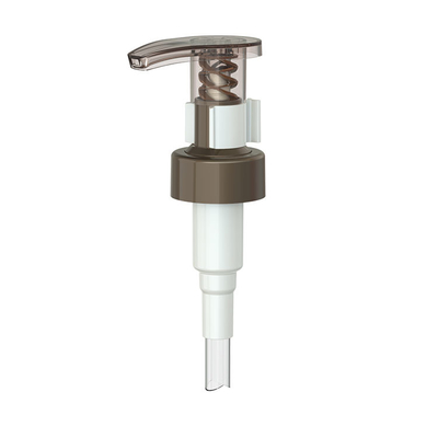 28/410 33/410 Dispensador de la bomba de loción de todo el plástico PP Mono bomba de loción sin metal para la botella de champú