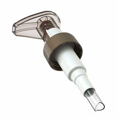 28/410 33/410 Dispensador de la bomba de loción de todo el plástico PP Mono bomba de loción sin metal para la botella de champú