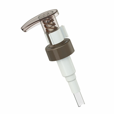 28/410 33/410 Dispensador de la bomba de loción de todo el plástico PP Mono bomba de loción sin metal para la botella de champú