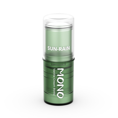 8g 15g Eco Friendly Vacío de PP Mono Todo de plástico de desodorante botella de palo para crema sólida