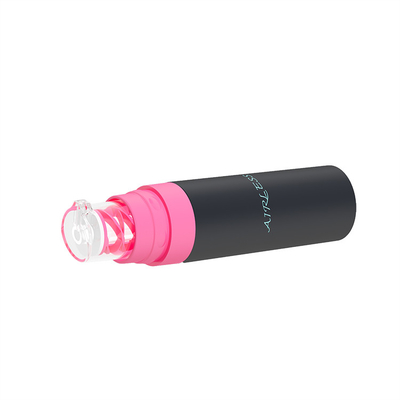 Contenedor de muestras mono plástico personalizado con abrigo de viaje Embalaje 5ml 8ml 10ml Botella de bomba mini sin aire
