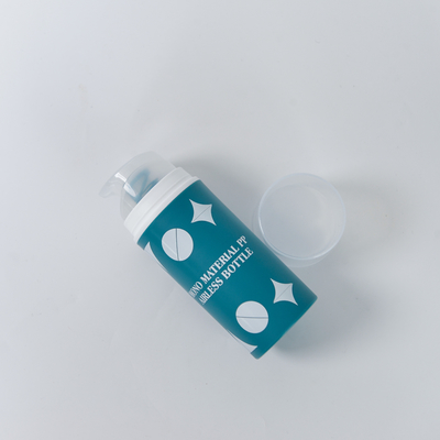 Botella de bomba sin aire de plástico de capacidad múltiple ecológica La solución sostenible para el cuidado de la piel y los cosméticos