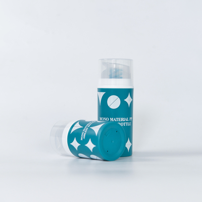 Botella de bomba sin aire de plástico de capacidad múltiple ecológica La solución sostenible para el cuidado de la piel y los cosméticos