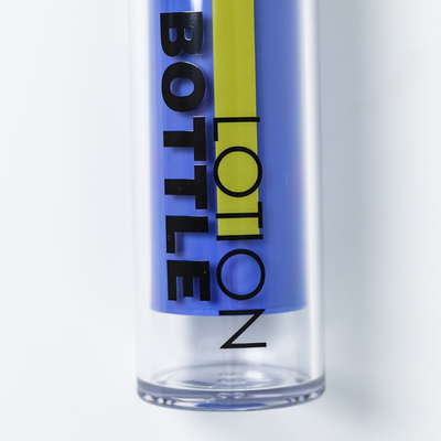 Moda 15ml 30ml 50ml Botella giratoria cosmética para el cuidado de la piel Embalaje con serigrafía