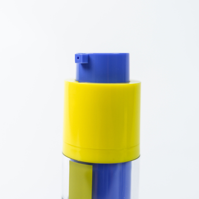 Moda 15ml 30ml 50ml Botella giratoria cosmética para el cuidado de la piel Embalaje con serigrafía