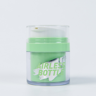 Botella de PET vacía Botella de bomba sin aire para material de PP personalizado Contenedor de crema corporal recargable