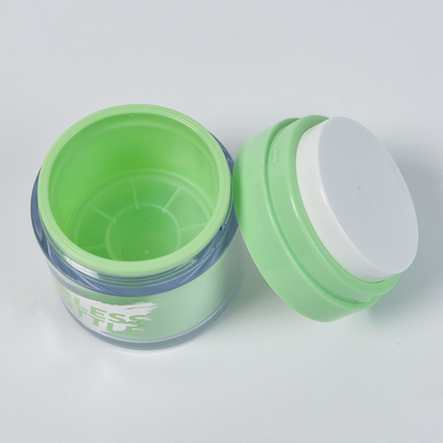 Botella de PET vacía Botella de bomba sin aire para material de PP personalizado Contenedor de crema corporal recargable