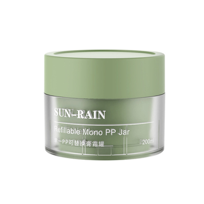 Envases de plástico de PP para crema cosmética envases para recipientes de 50 ml 100 ml 150 ml 200 ml