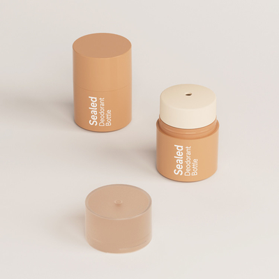 Personalización de 15g Gloss de labios giratorio Máscara de labios de plástico Blush Stick de lápiz sólido Bálsamo de desodorante tubo de maquillaje Contenedor de Pp Relámpago sellado Botella