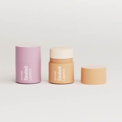 Personalización de 15g Gloss de labios giratorio Máscara de labios de plástico Blush Stick de lápiz sólido Bálsamo de desodorante tubo de maquillaje Contenedor de Pp Relámpago sellado Botella